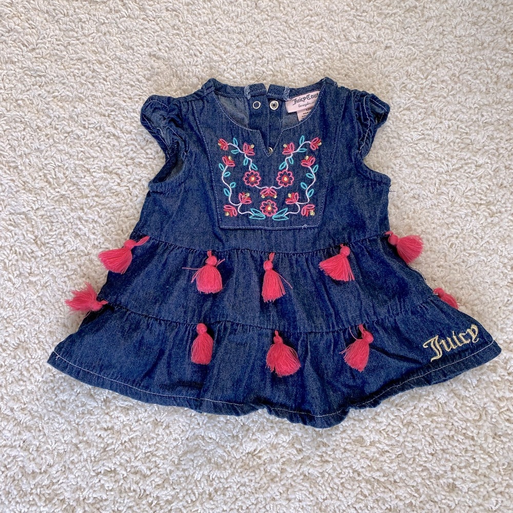 Juicy Couture denim blouse, 12 month